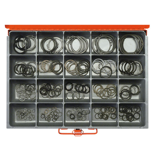 Champion Master Kit 260pc External Circlip Asst - Metric | ISL