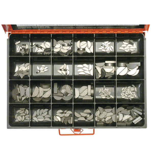 Champion Master Kit 341pc Woodruff Keys Metric & Imperial | ISL