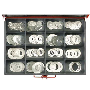 Champion Master Kit 466pc Steel Shim Washer Asst- 0.006in | ISL