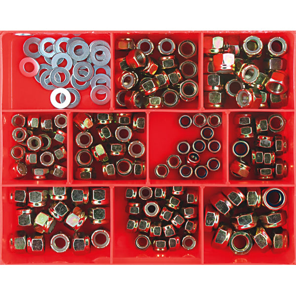 Champion 166pc mm/UNC/UNF Self Locking Nut Assortment | ISL