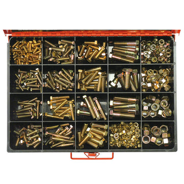 Champion Master Kit 365pc UNF bolt, set screw and nut assortment in storage case