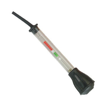 Champion Battery Hydrometer with acid resistant rubber bulb and colour-coded float scale