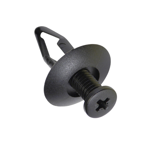 Champion Scrivet Clip Black 20mm Head x 20mm - 50pk | ISL