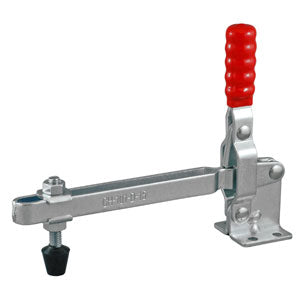 Toggle Clamp Vertical Flanged Base Straight Handle 180kg Cap | ISL