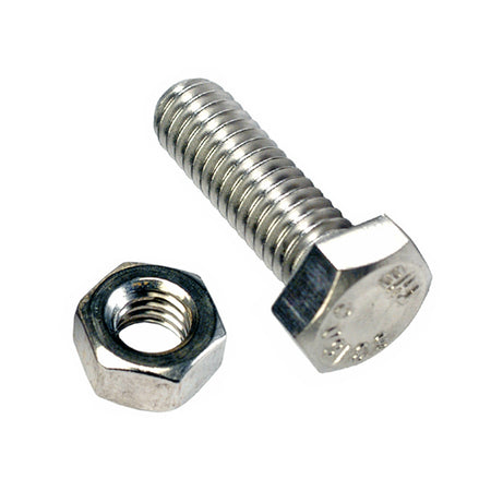 Champion 3/4in x 8/36in Screw & Nut - 100pk | ISL