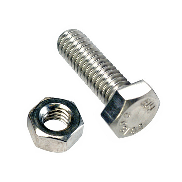 Champion 1 - 1/4in x 8/36in Screw & Nut - 100pk | ISL