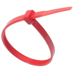ISL 380 x 4.8mm Nylon Cable Tie - Red - 100pk
