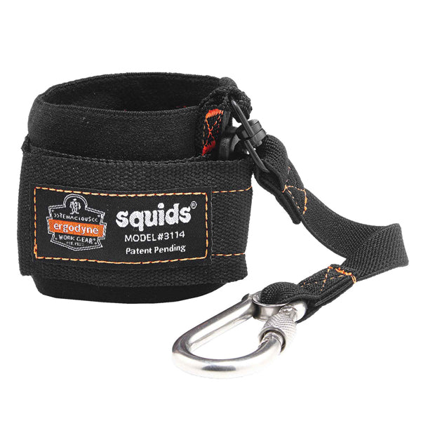 Ergodyne Pull-On Wrist Ss Sgl Carabineer 20Cm 1.4Kg