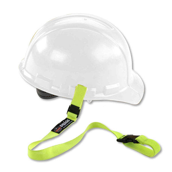 Squids® 3150 Buckle Hard Hat Lanyard - Lime