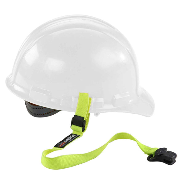 Ergodyne Elastic Hard Hat Lanyard W/Clamp 0.9Kg