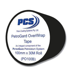 UCC 200 Micron PVC Overwrap Tape 100mm x 30m (Black) – Engineers Collective