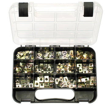 Champion GJ Grab Kit 182 piece speed nuts assorted sizes 6G to 10G zinc plated