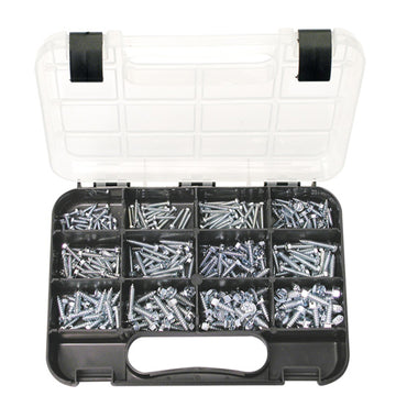 Champion GJ 300-piece self-tapping screw grab kit with hex head zinc-plated fasteners