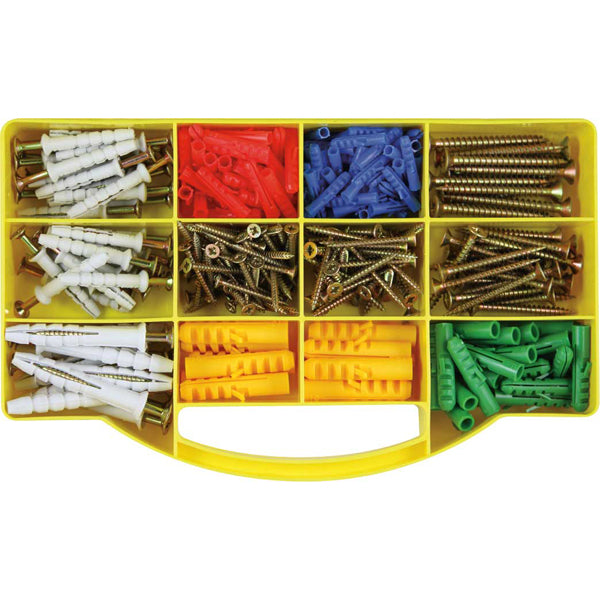 Champion GJ Grab Kit 315pc Screws, Anchors & Wall plug Kit**