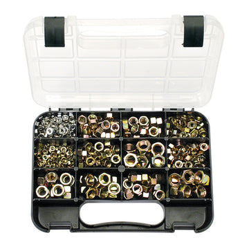 Champion GJ 508 piece hex nut grab kit with 12 sizes UNF UNC Class 5