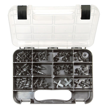 Champion GJ Grab Kit 62pc Plastic Scrivet Trim Clips assortment