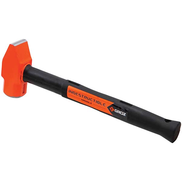 Groz Indestructible Handle Cross Pein Hammer 2.5lb