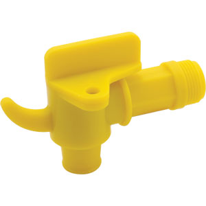 Groz Lockable Plastic 20L / 208L Drum Tap | ISL