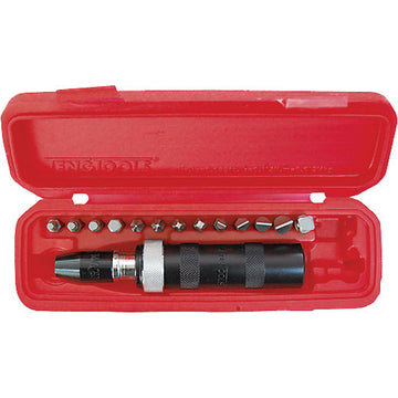 Teng ID515 15pc 1/2in drive heavy duty impact driver set with bits and storage case