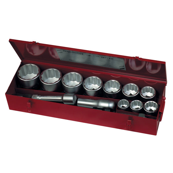 Teng 15pc 1in Dr. MM Reg. Socket Set 12Pnt | ISL