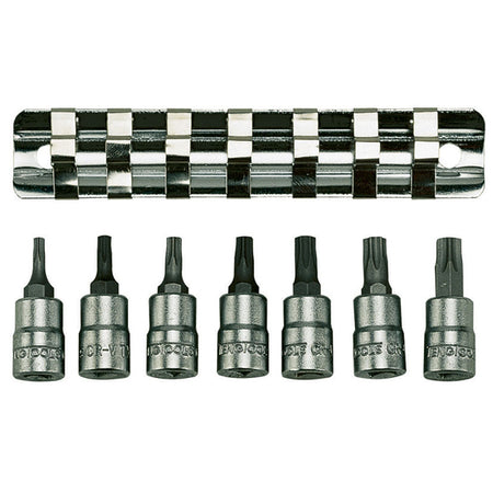 Teng 7pc 1/4in Dr. TX Bit Socket Set 10-40 | ISL
