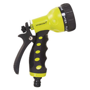 Mcgregor'S 7 Pattern Plastic Ergo Water Spray Gun