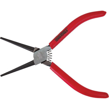 Teng MB 6in round nose plier, 150mm length, chrome molybdenum steel with rubber dipped handles
