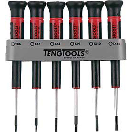 Teng 6pc MD Mini TX Screwdriver Set w/ Holder | ISL
