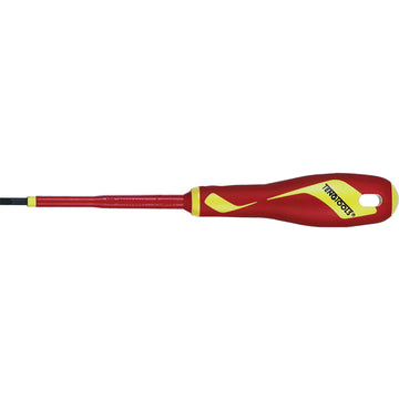 Teng MD 1000V VDE insulated screwdriver with flat head blade and two-layer insulated shaft