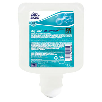 Deb Stoko Oxybac 1L foam hand wash cartridge