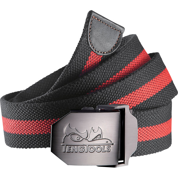 Teng Black/Red Oxford Belt | ISL