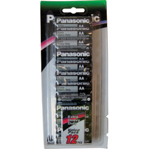 Panasonic AA Battery Extra Heavy Duty (12pk)