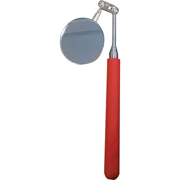 ProEquip telescopic inspection mirror with 57mm mirror head and extended shaft