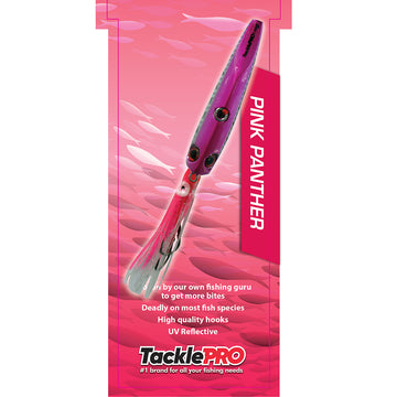 TacklePro Inchiku Lure 20g Pink Panther weighted jig with octopus skirt
