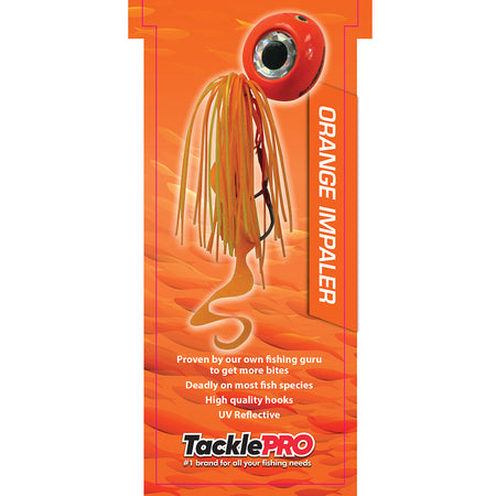 TacklePro Kabura Lure 80gm - Orange Impaler | ISL