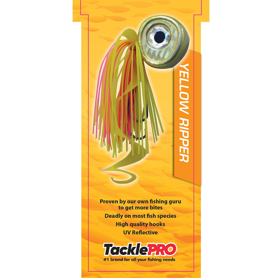 TacklePro Kabura Lure 80gm - Yellow Ripper
