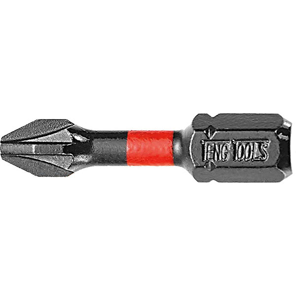 Teng 1pc 1/4in PZ#1 Impact Screwdriver Bit 30mm | ISL