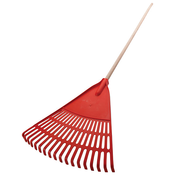 Atlas 18T Orange Plastic Leaf Rake - At05100