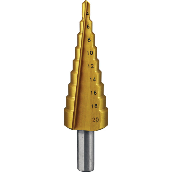 Holemaker Step Drill Straight Flute 4-12mm