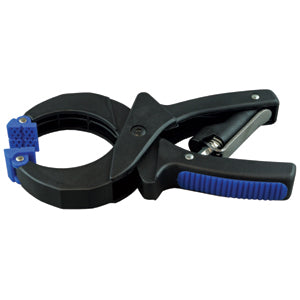 Trademaster 125mm quick release hand clamp with swivel pads and serrated edge