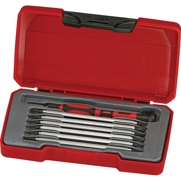 Teng TM708 8-piece mini screwdriver set with handle and interchangeable blades