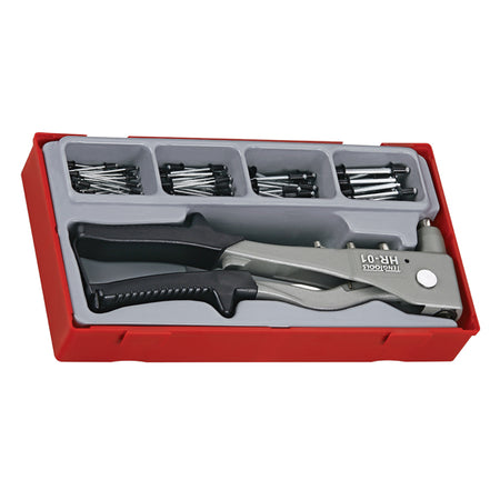 Teng 81pc H/Duty Rivet Gun Set w/Rivets - TC-Tray | ISL