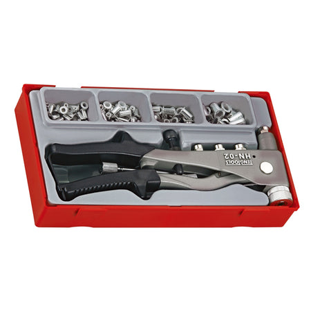 Teng 81pc H/Duty Nut Rivet Set w/ Nutserts - TC-Tray | ISL