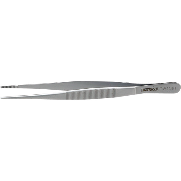 Teng Precision Tweezer 180mm Straight Serrated**