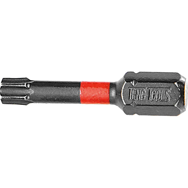 Teng 1pc 1/4in TX10 Impact Screwdriver Bit 30mm