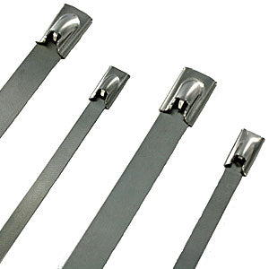 ISL 400 x 4.6mm 316 Stainless Cable Tie - 20pk