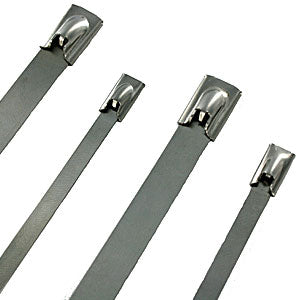 ISL 300 x 4.6mm 316 Stainless Cable Tie - 20pk