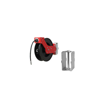 Groz Pro Metal Hose Reel Swivel Bracket wall mount with 140 degree swivel