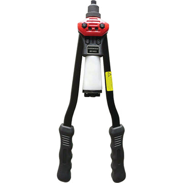 ProEquip PE8202 360mm long-arm hand riveter with detachable collection bottle