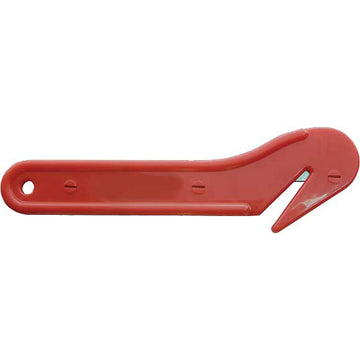 ProEquip PE8782 safety film strapping knife with orange handle and recessed blade